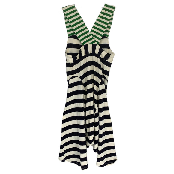 Anthropologie HWR Monogram Sz XS Split Stripes Striped Tank Dress Sundress - Picture 5 of 7